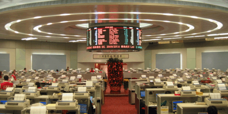The Hong Kong stock exchange, a symbol of Asia’s rising prosperity