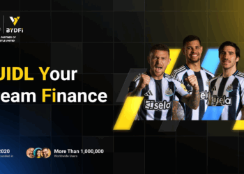 BUIDL, Not a Typo — BYDFi Shares the Story Behind Its Slogan at St. James’ Park