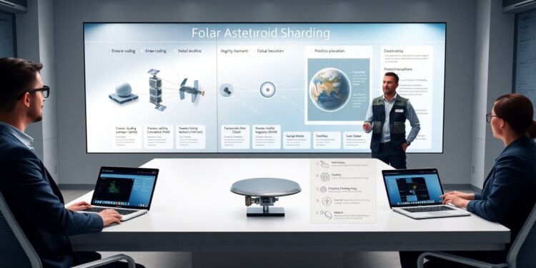 fntechasfizz solar asteroid sharding process
