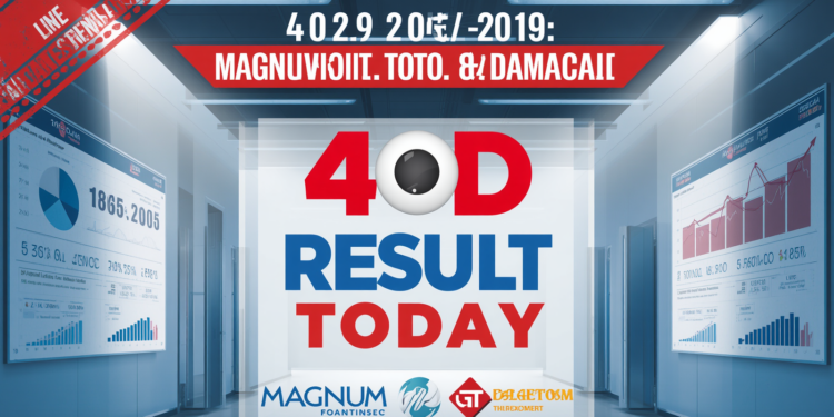 4D Result Today: Live Updates for Magnum, Toto & Damacai