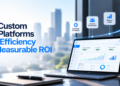 How Custom Web Platforms Drive Efficiency and Measurable
ROI