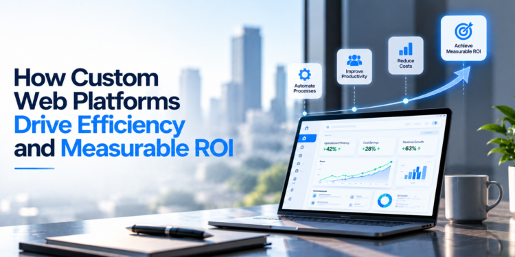 How Custom Web Platforms Drive Efficiency and Measurable
ROI